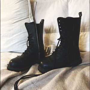 DEMONIA Steel-Toe Boots